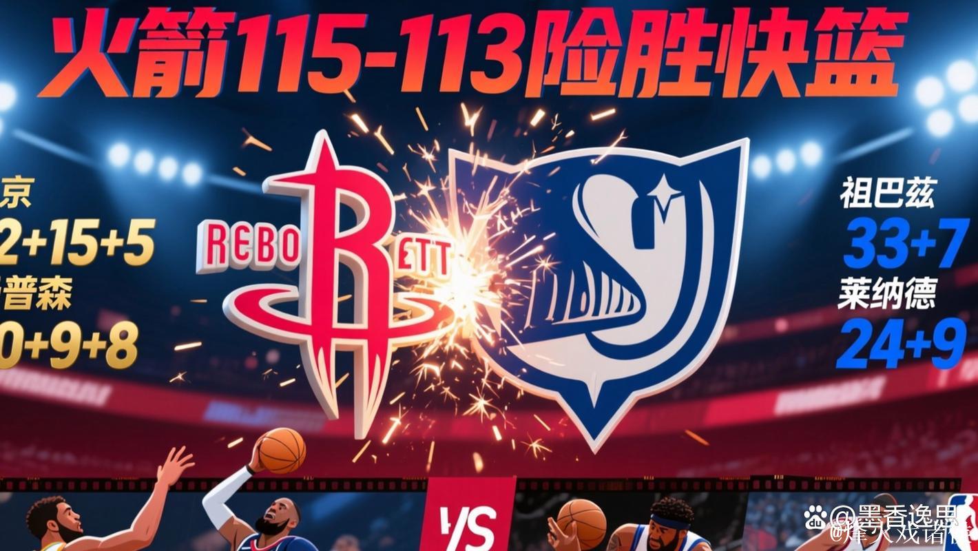 申京22+15 火箭险胜快船 申京22+15 火箭险胜快船